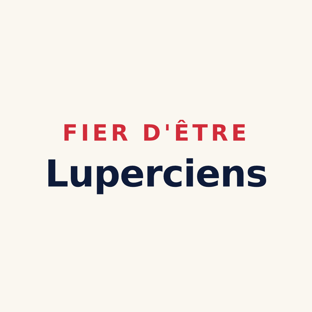 Tasse « Fier d'être Luperciens » — design pour Lurcy