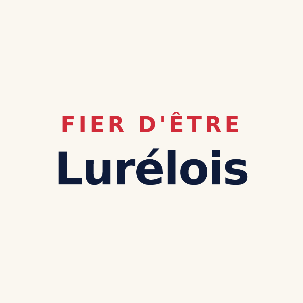 Tasse « Fier d'être Lurélois » — design pour Luré