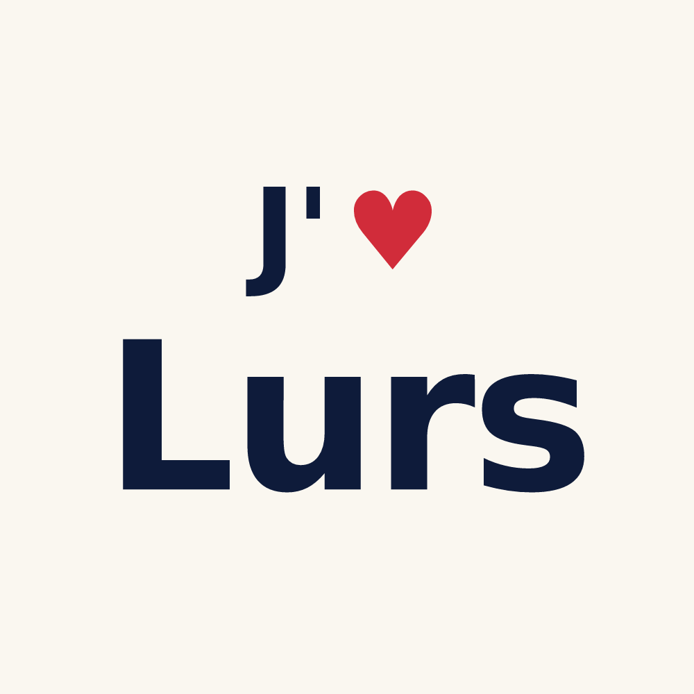 Tasse personnalisée Lurs — design J'aime Lurs