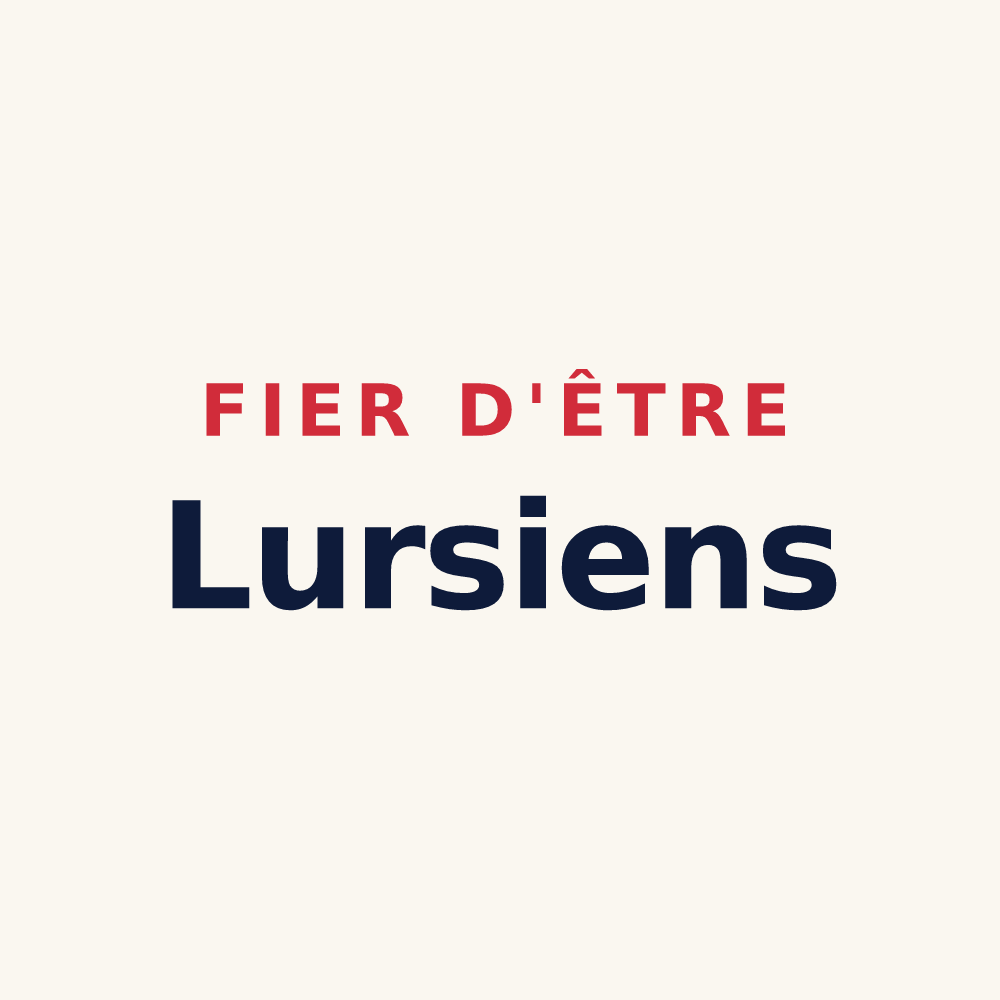 Tasse « Fier d'être Lursiens » — design pour Lurs
