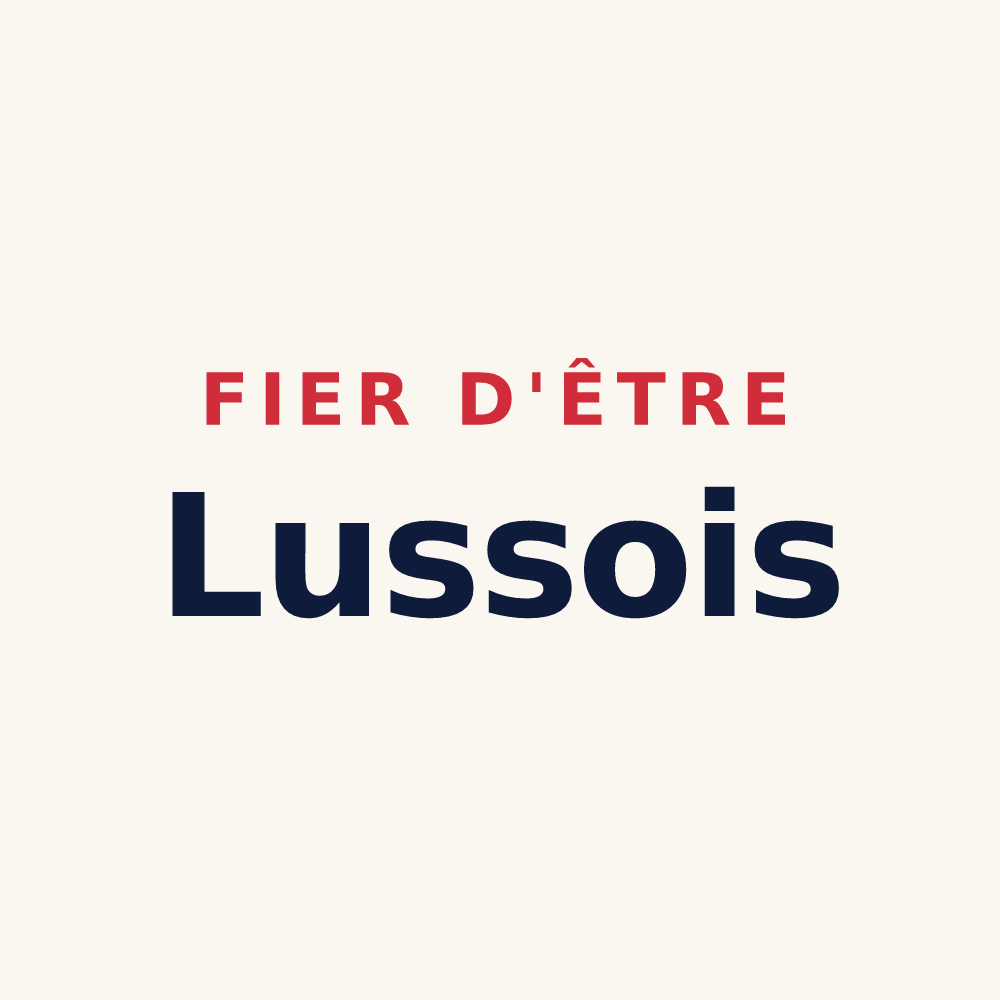 Tasse « Fier d'être Lussois » — design pour Lusse