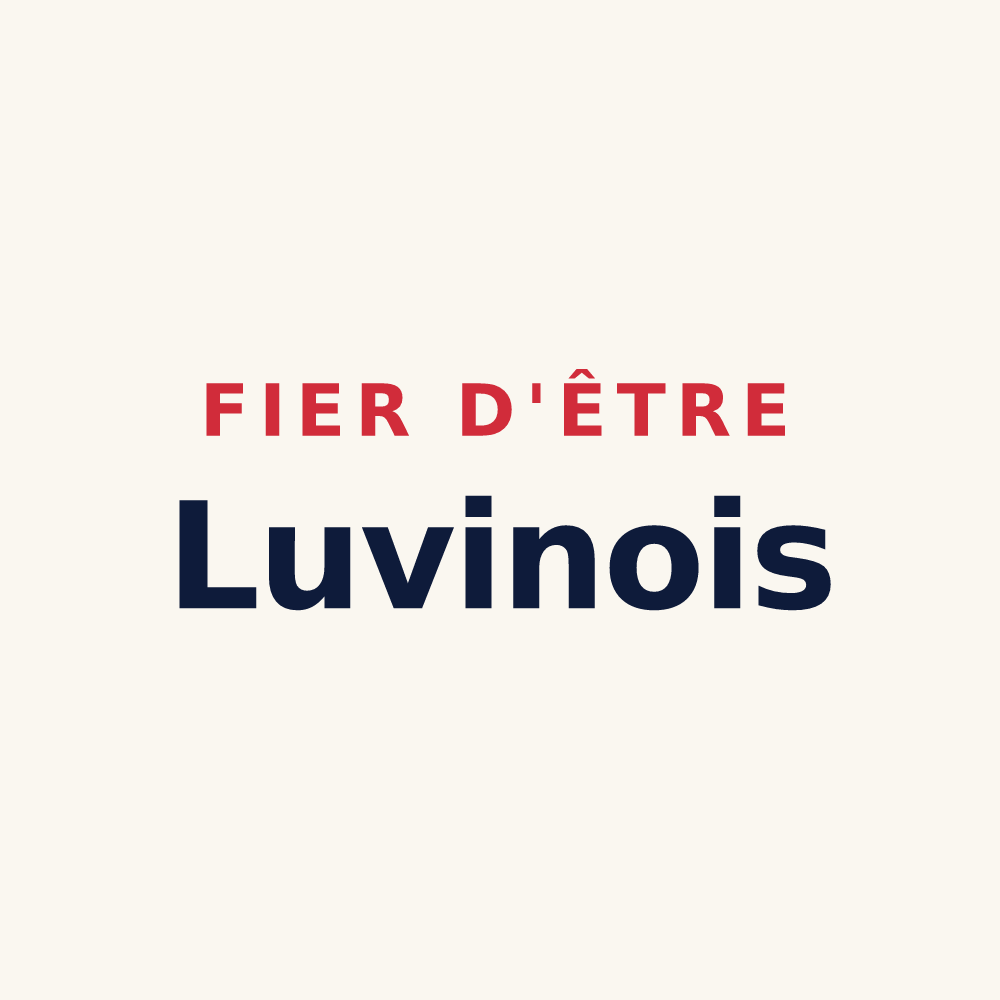 Tasse « Fier d'être Luvinois » — design pour Luvigny