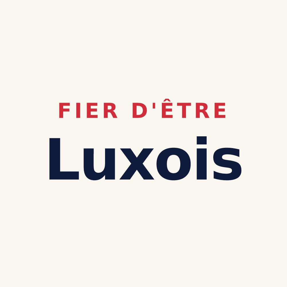 Tasse « Fier d'être Luxois » — design pour Lux