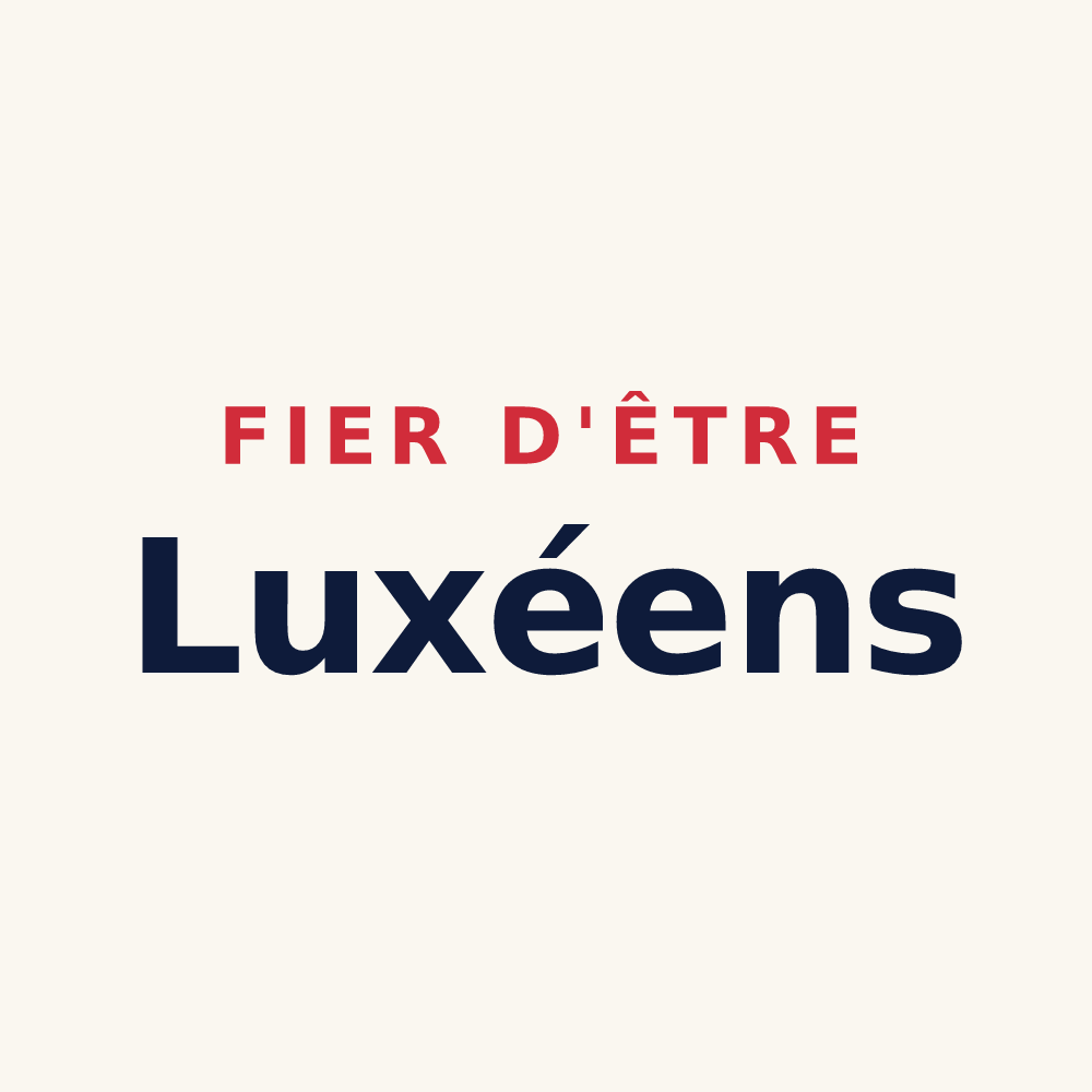 Tasse « Fier d'être Luxéens » — design pour Luxé