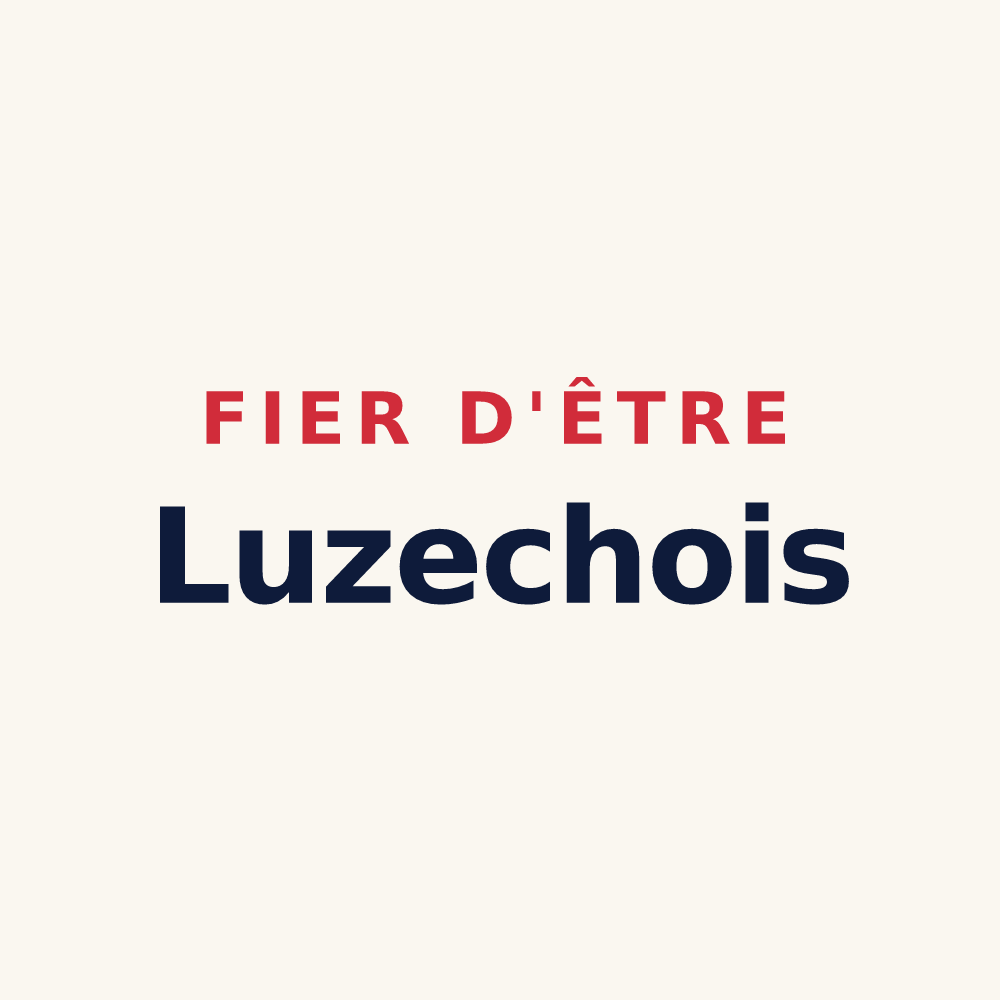 Tasse « Fier d'être Luzechois » — design pour Luzech