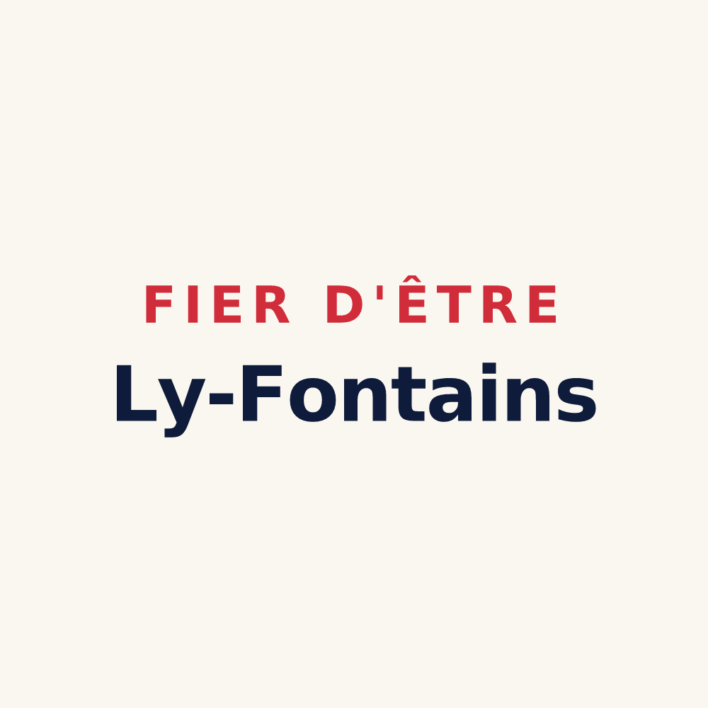 Tasse « Fier d'être Ly-Fontains » — design pour Ly-Fontaine