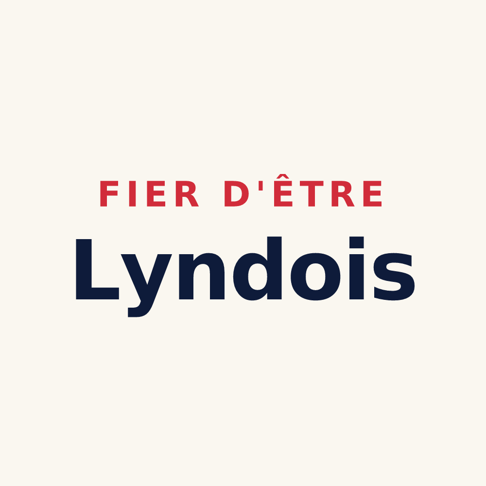 Tasse « Fier d'être Lyndois » — design pour Lynde