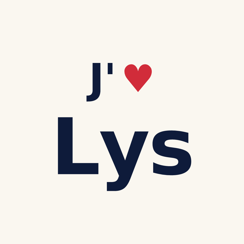 Tasse personnalisée Lys — design J'aime Lys