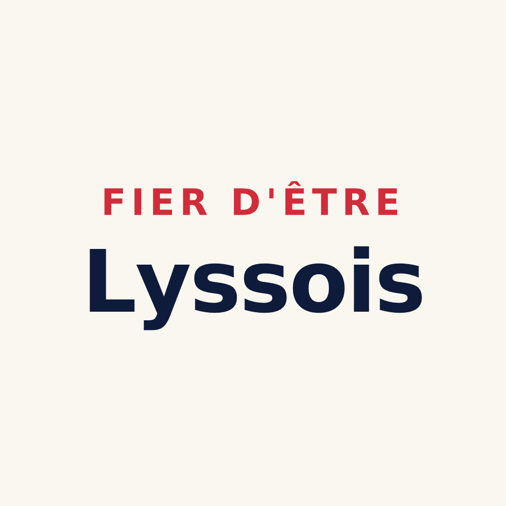 Tasse « Fier d'être Lyssois » — design pour Lys-lez-Lannoy