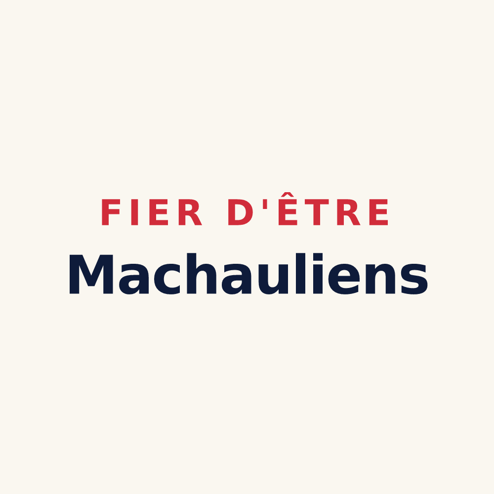 Tasse « Fier d'être Machauliens » — design pour Machault