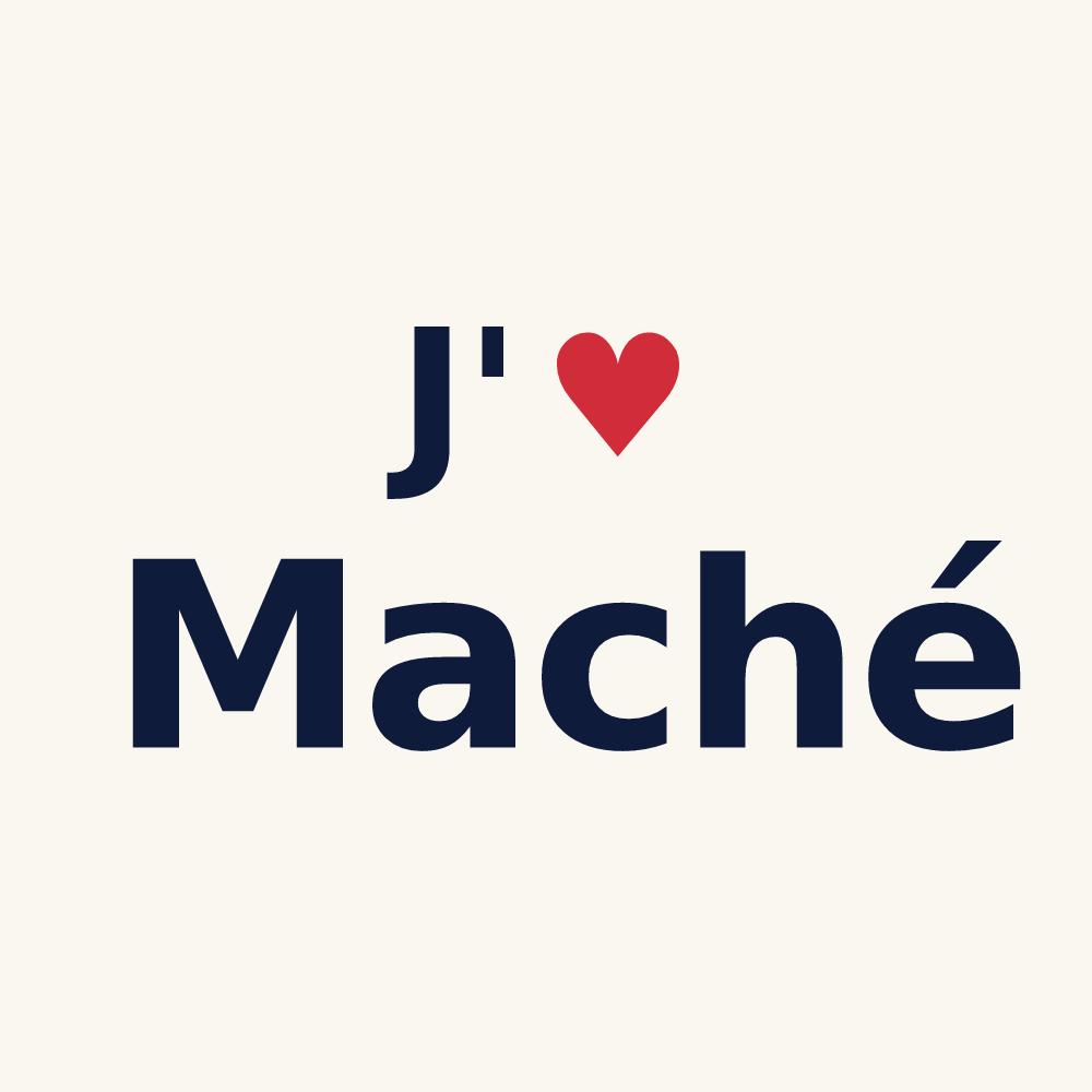 Tasse personnalisée Maché — design J'aime Maché