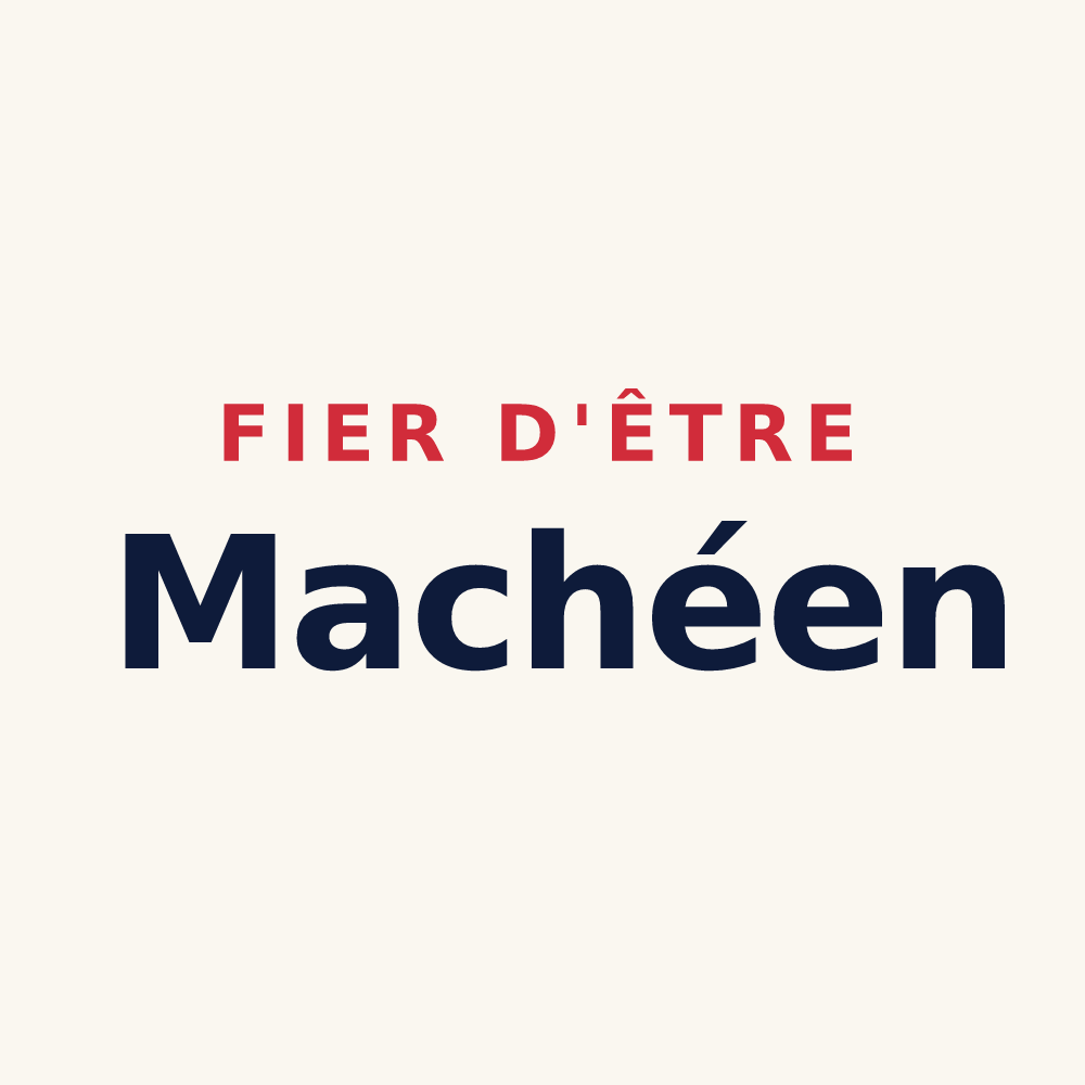 Tasse « Fier d'être Machéen » — design pour Maché