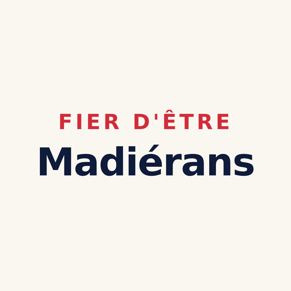 Tasse « Fier d'être Madiérans » — design pour Madière