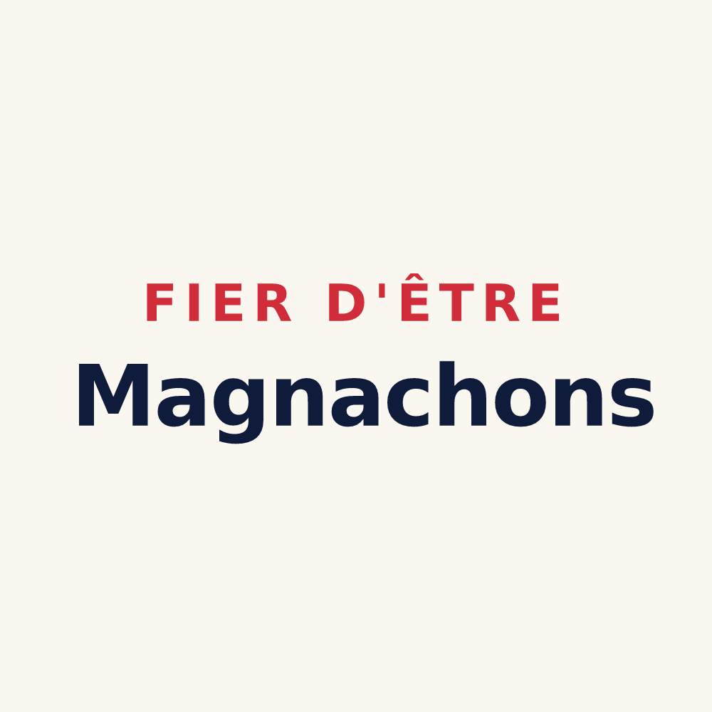 Tasse « Fier d'être Magnachons » — design pour Magnac-Laval
