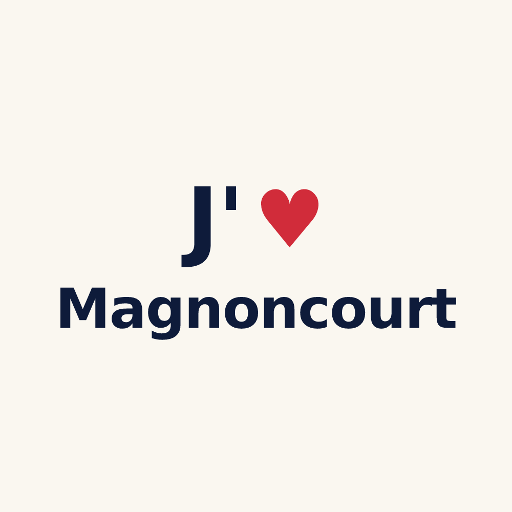 Tasse personnalisée Magnoncourt — design J'aime Magnoncourt