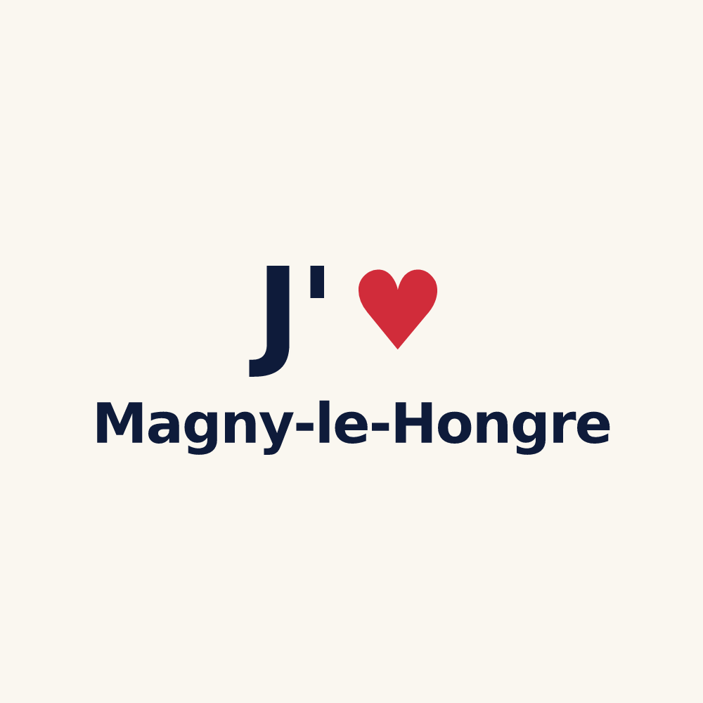Tasse personnalisée Magny-le-Hongre — design J'aime Magny-le-Hongre