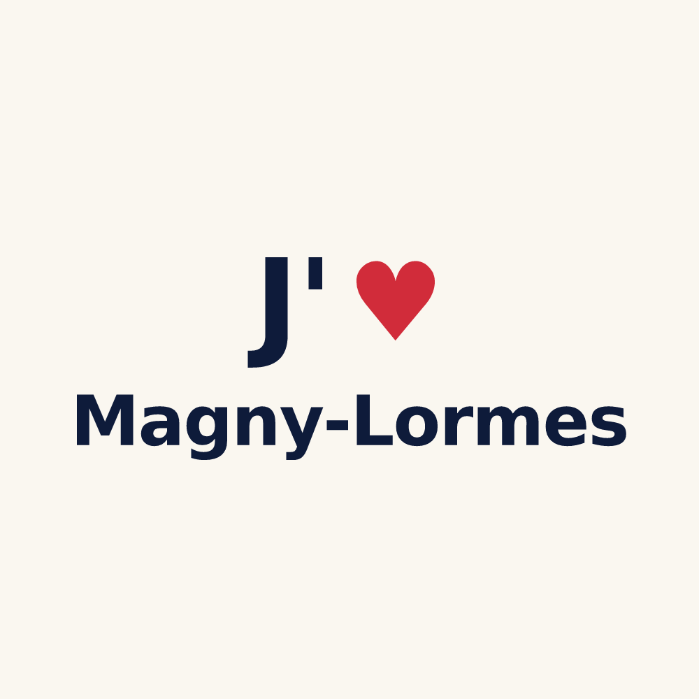 Tasse personnalisée Magny-Lormes — design J'aime Magny-Lormes