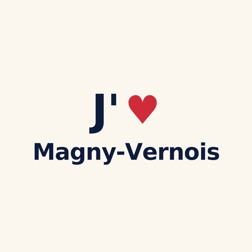 Tasse personnalisée Magny-Vernois — design J'aime Magny-Vernois