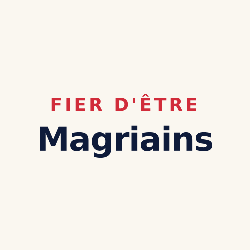 Tasse « Fier d'être Magriains » — design pour Magrie
