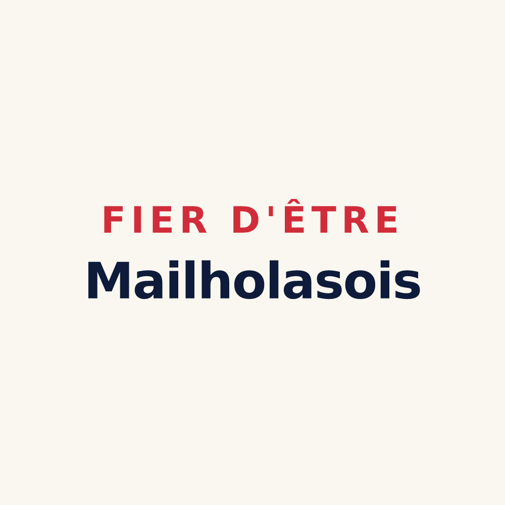 Tasse « Fier d'être Mailholasois » — design pour Mailholas