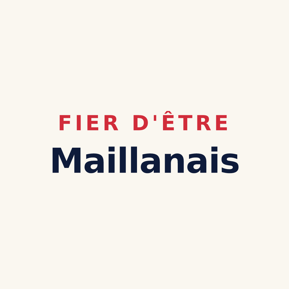Tasse « Fier d'être Maillanais » — design pour Maillane