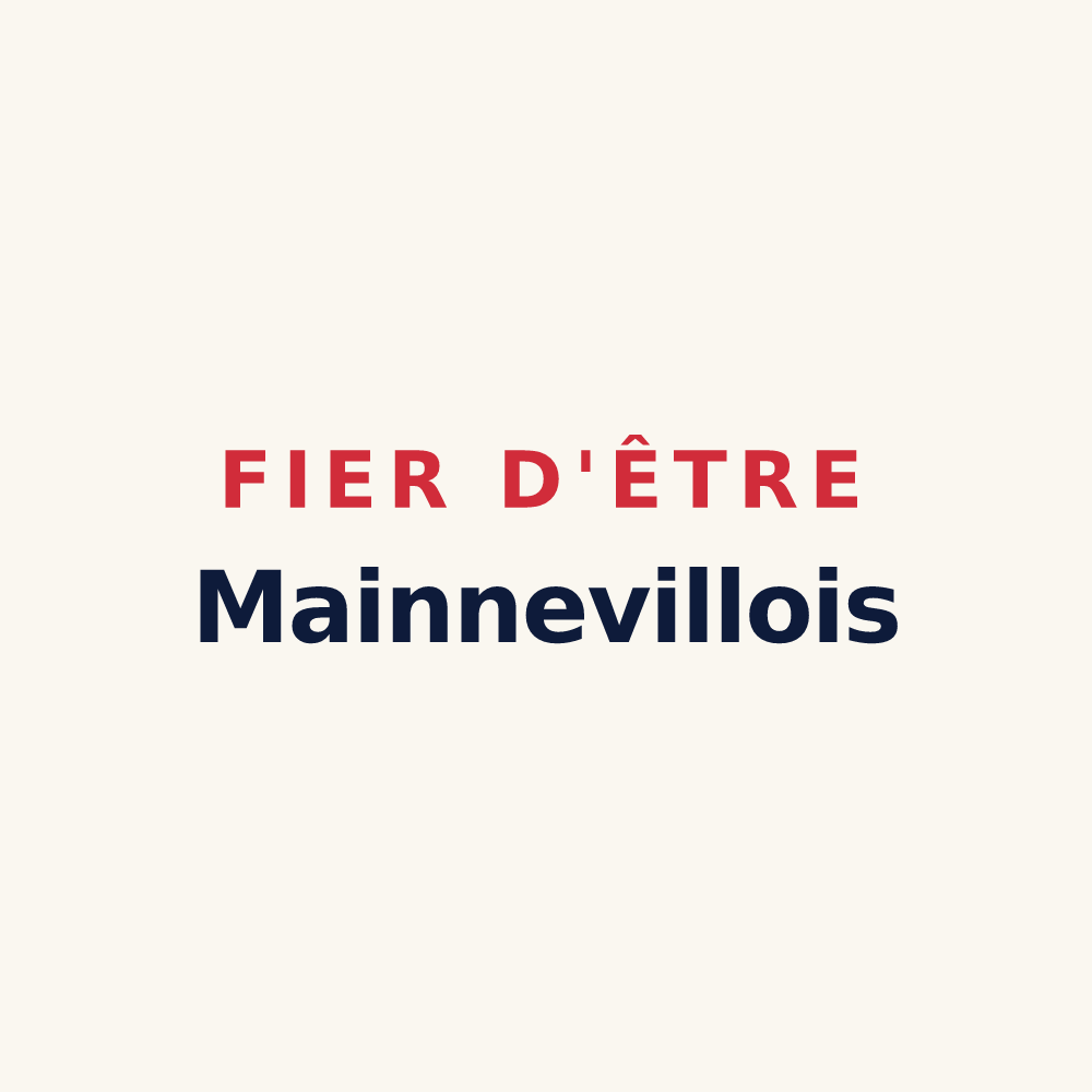 Tasse « Fier d'être Mainnevillois » — design pour Mainneville