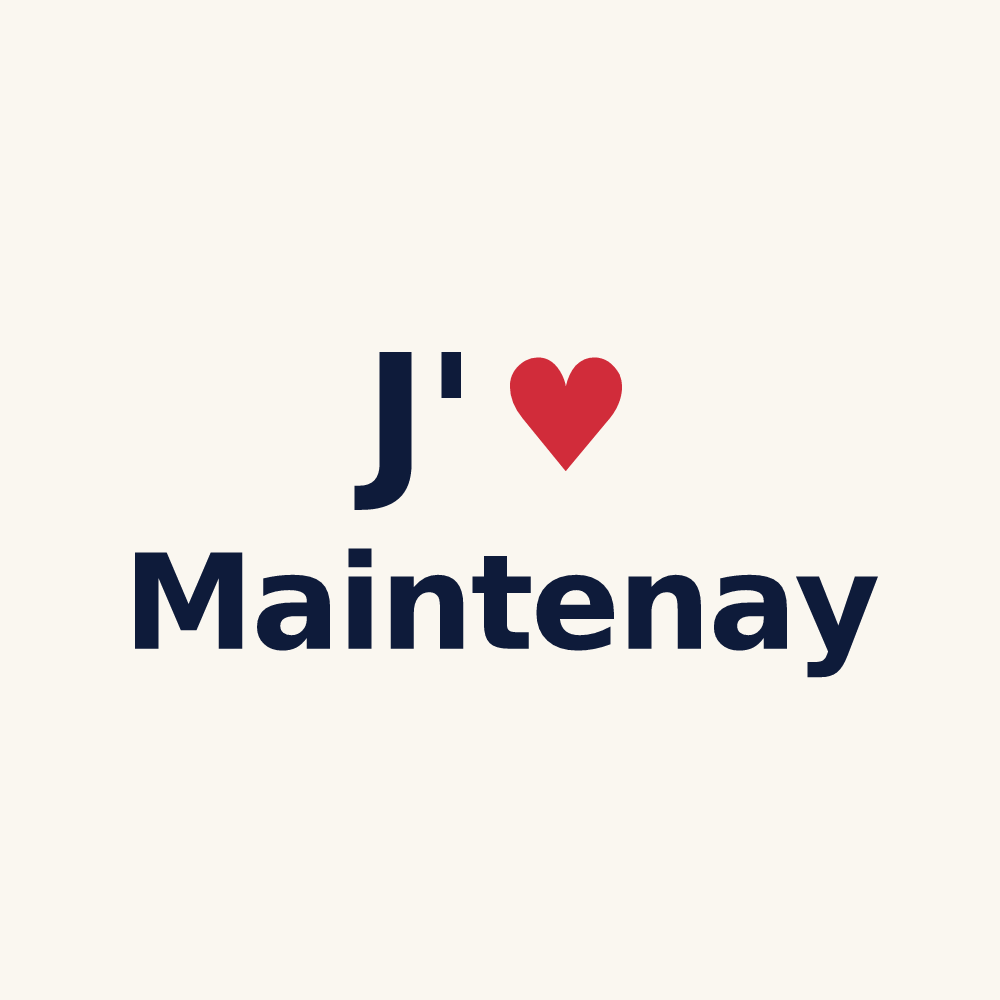 Tasse personnalisée Maintenay — design J'aime Maintenay