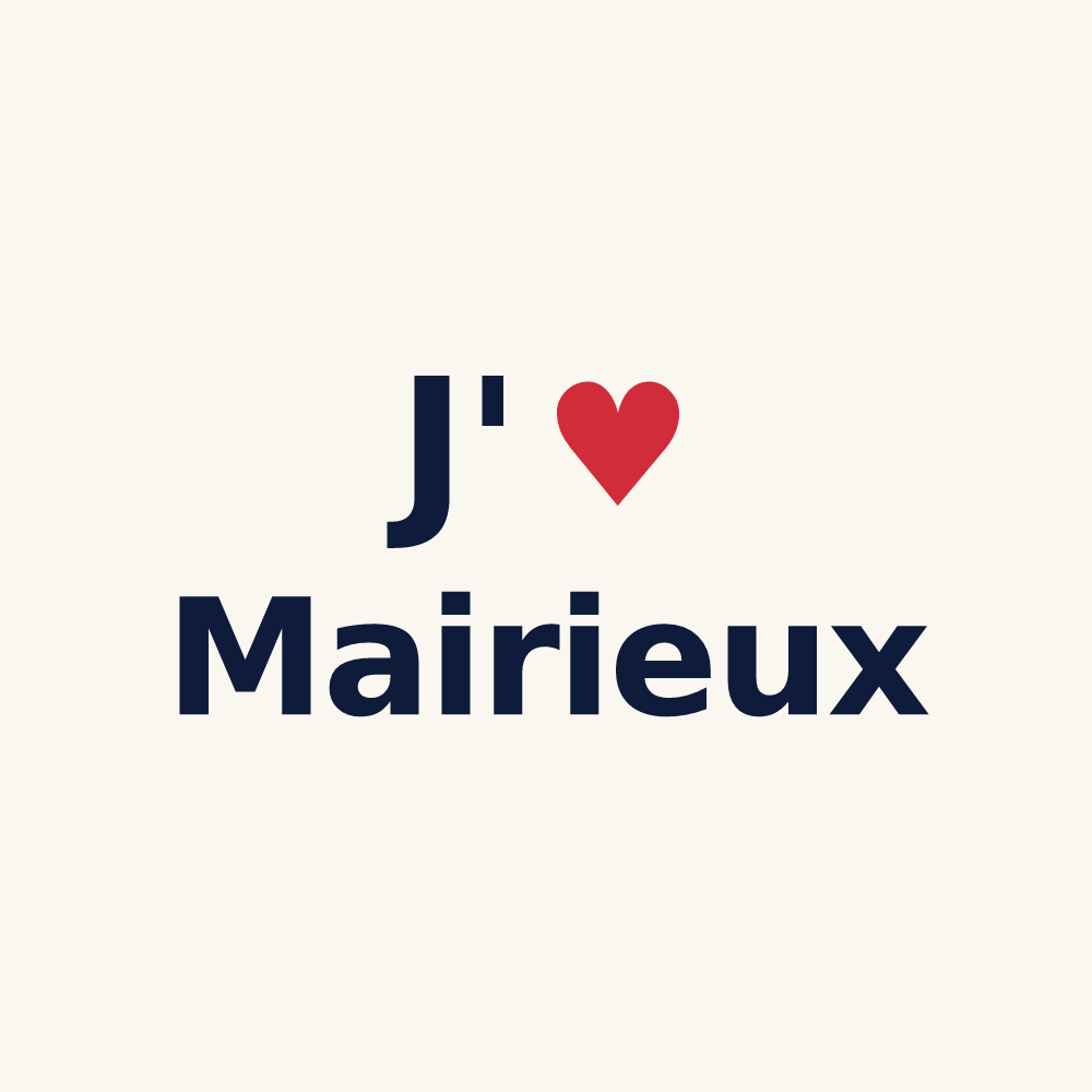 Tasse personnalisée Mairieux — design J'aime Mairieux