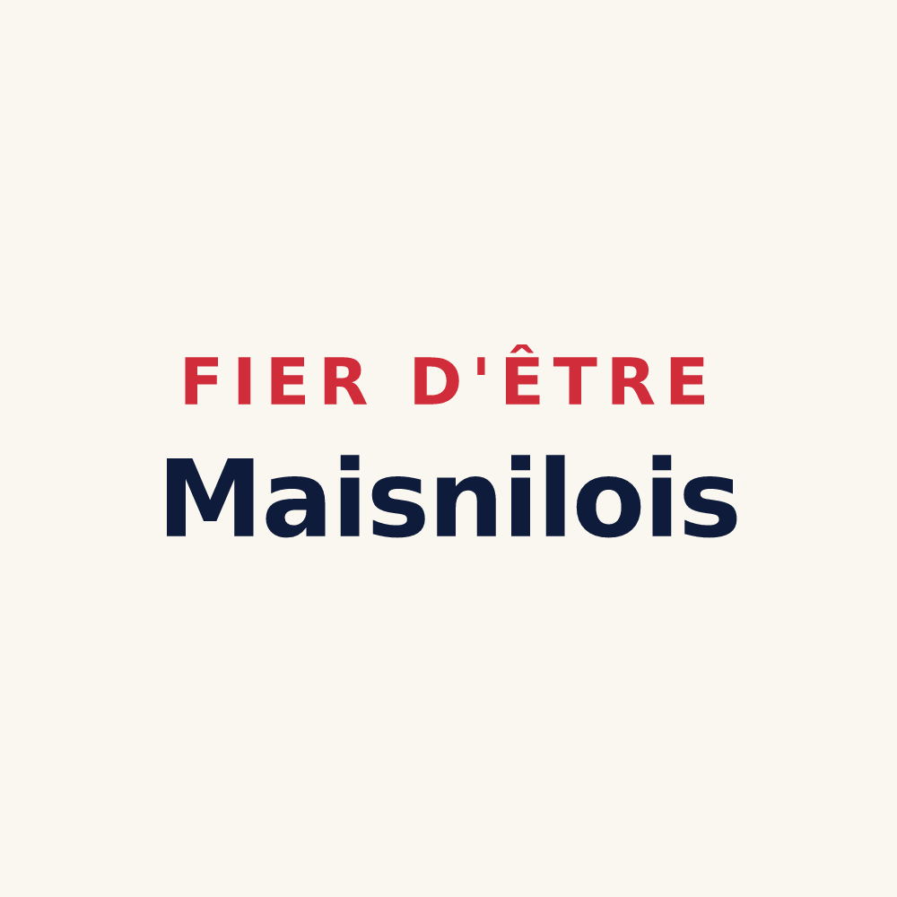 Tasse « Fier d'être Maisnilois » — design pour Maisnil