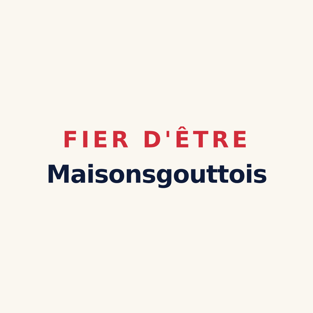 Tasse « Fier d'être Maisonsgouttois » — design pour Maisonsgoutte