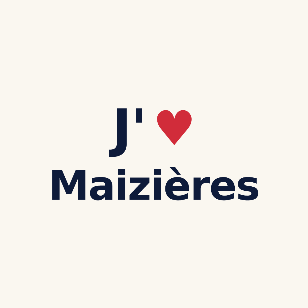 Tasse personnalisée Maizières — design J'aime Maizières