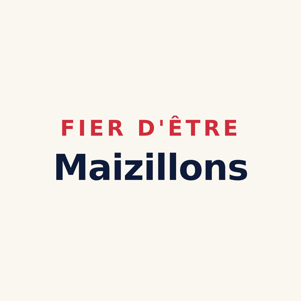 Tasse « Fier d'être Maizillons » — design pour Maizilly