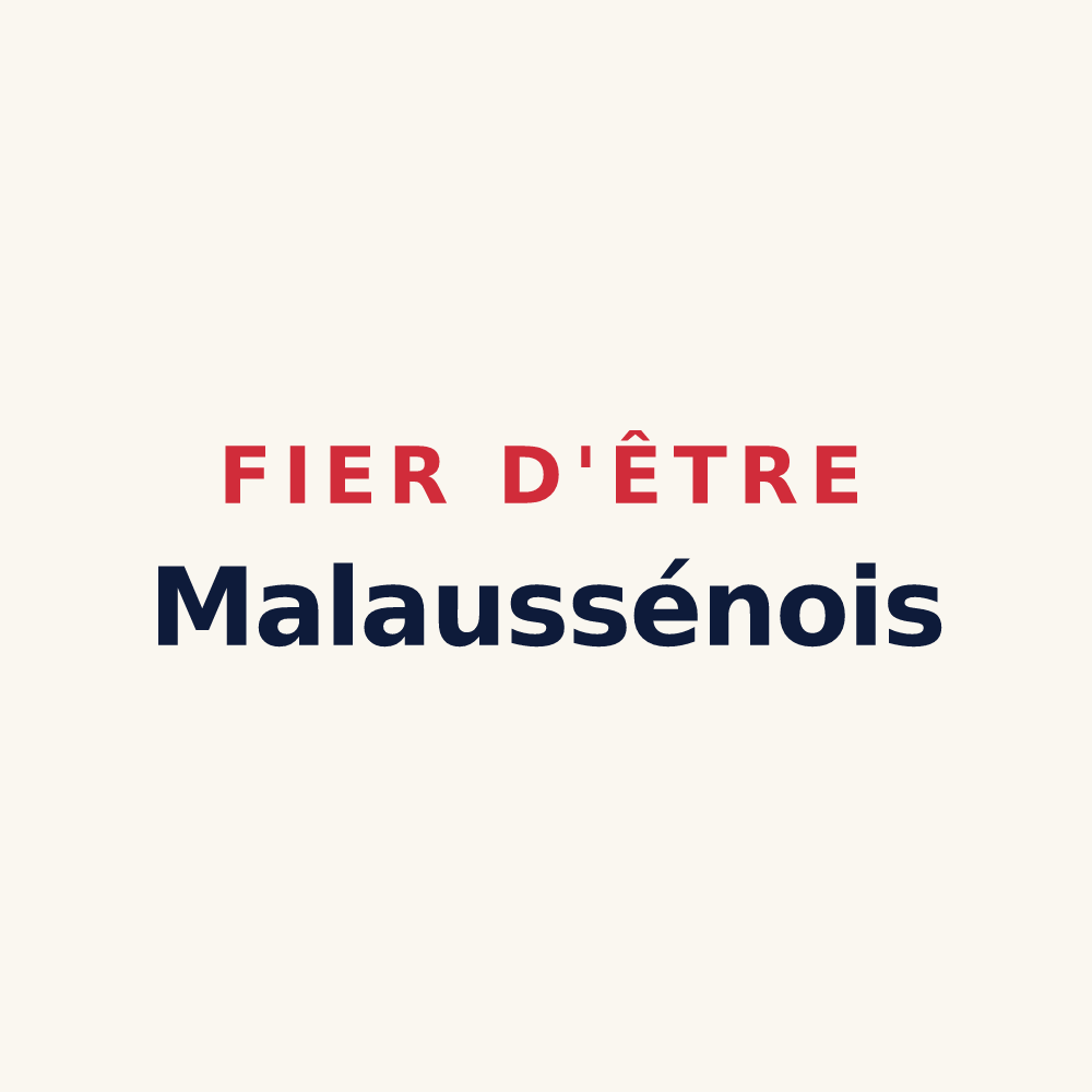 Tasse « Fier d'être Malaussénois » — design pour Malaussène