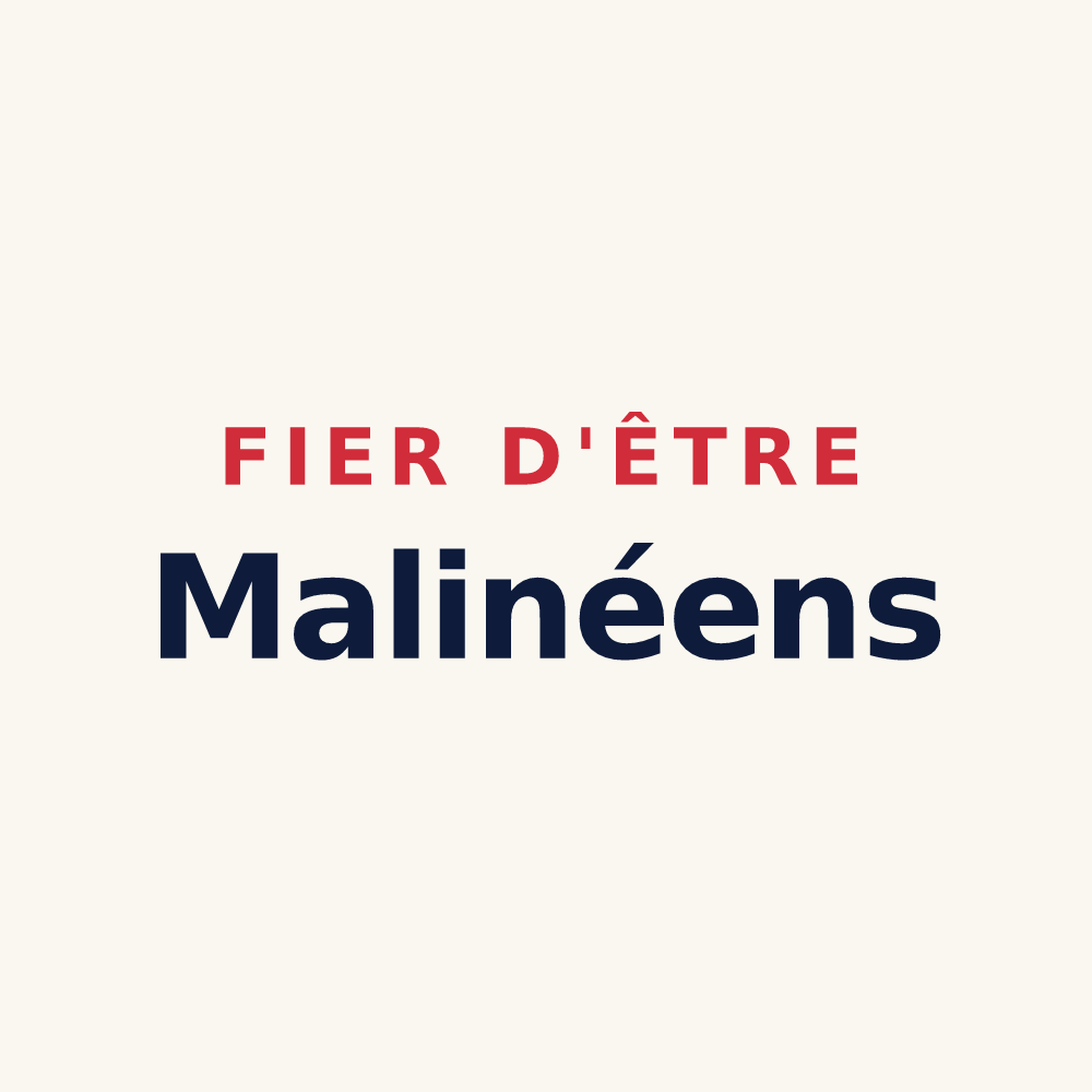 Tasse « Fier d'être Malinéens » — design pour Maligny