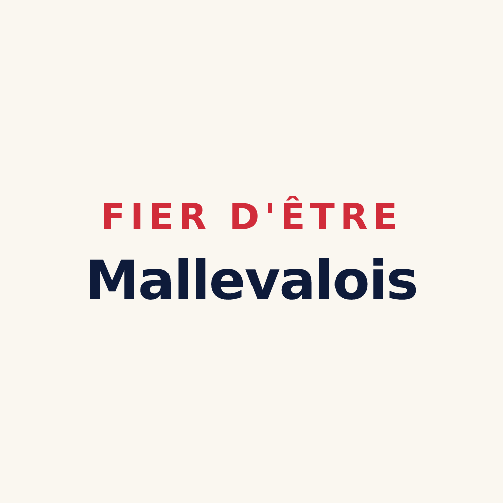 Tasse « Fier d'être Mallevalois » — design pour Malleval-en-Vercors