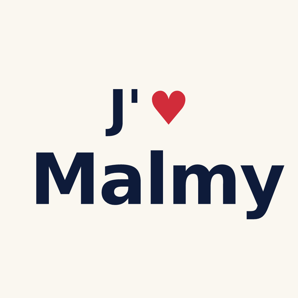 Tasse personnalisée Malmy — design J'aime Malmy