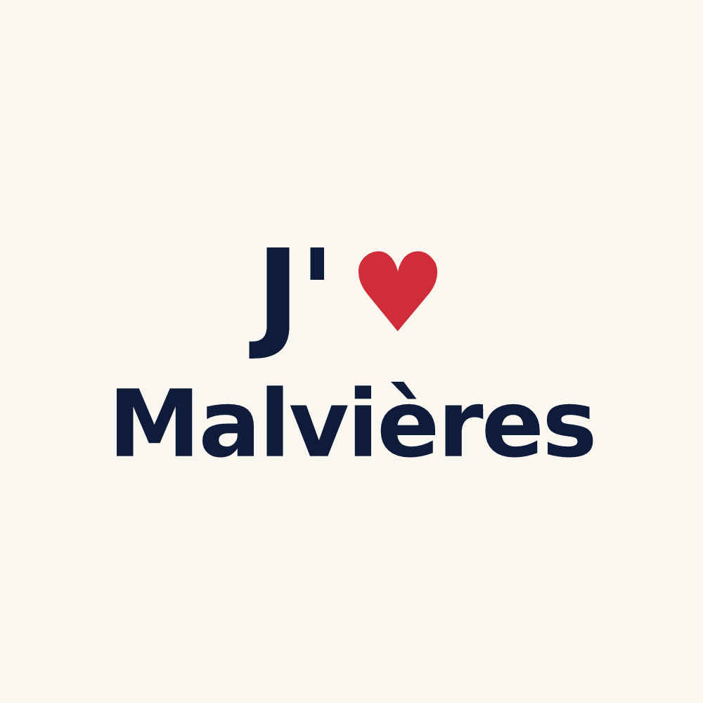 Tasse personnalisée Malvières — design J'aime Malvières