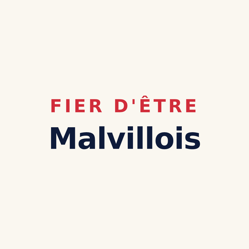 Tasse « Fier d'être Malvillois » — design pour Malville