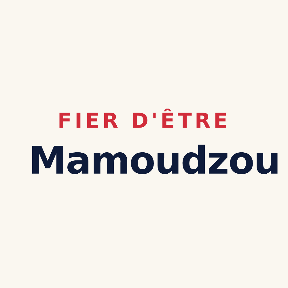 Tasse « Fier d'être Mamoudzou » — design pour Mamoudzou