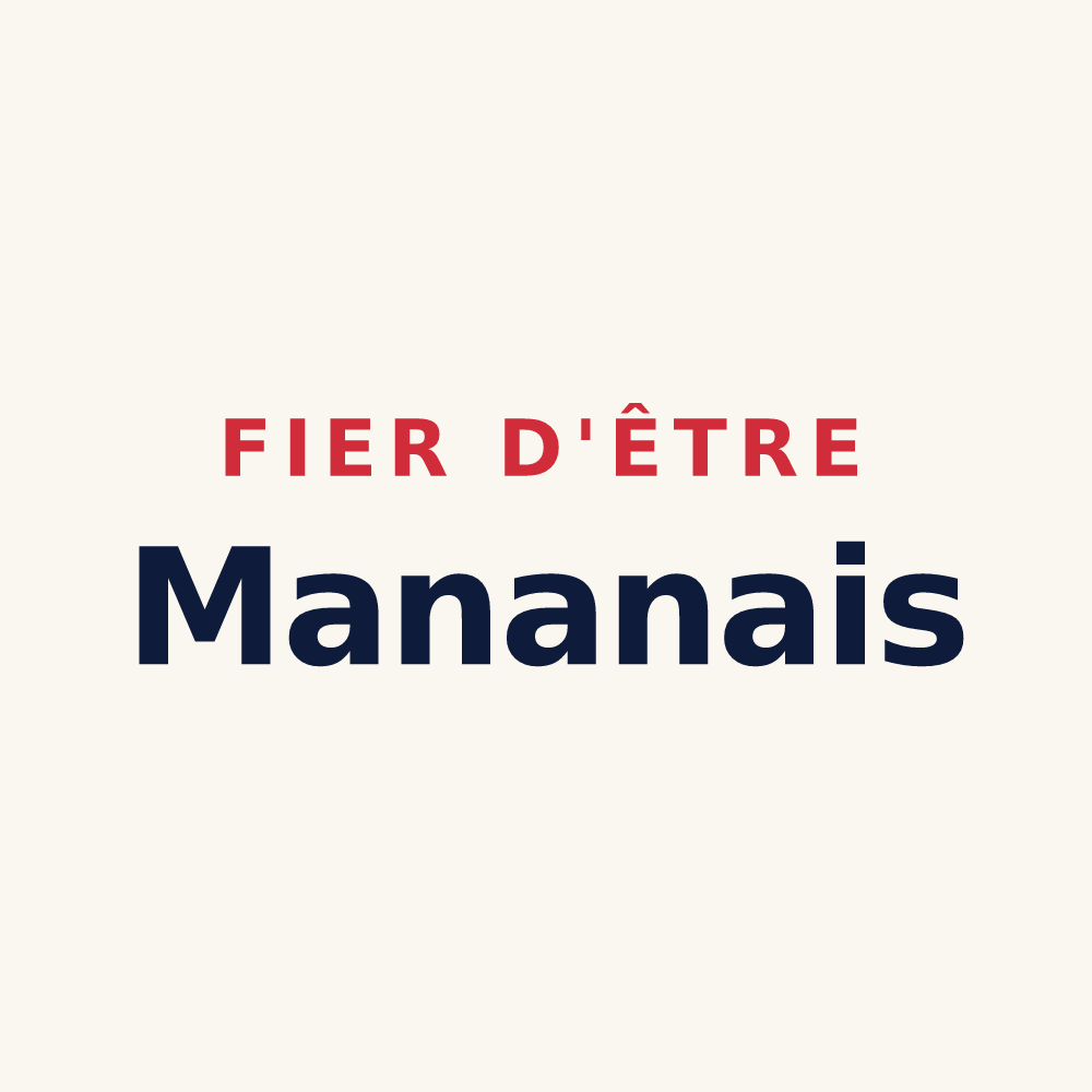 Tasse « Fier d'être Mananais » — design pour Mana