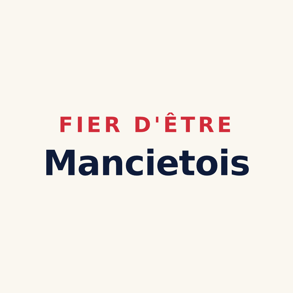 Tasse « Fier d'être Mancietois » — design pour Manciet