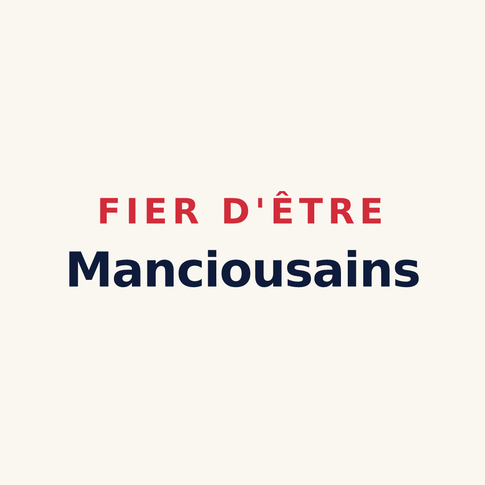 Tasse « Fier d'être Manciousains » — design pour Mancioux