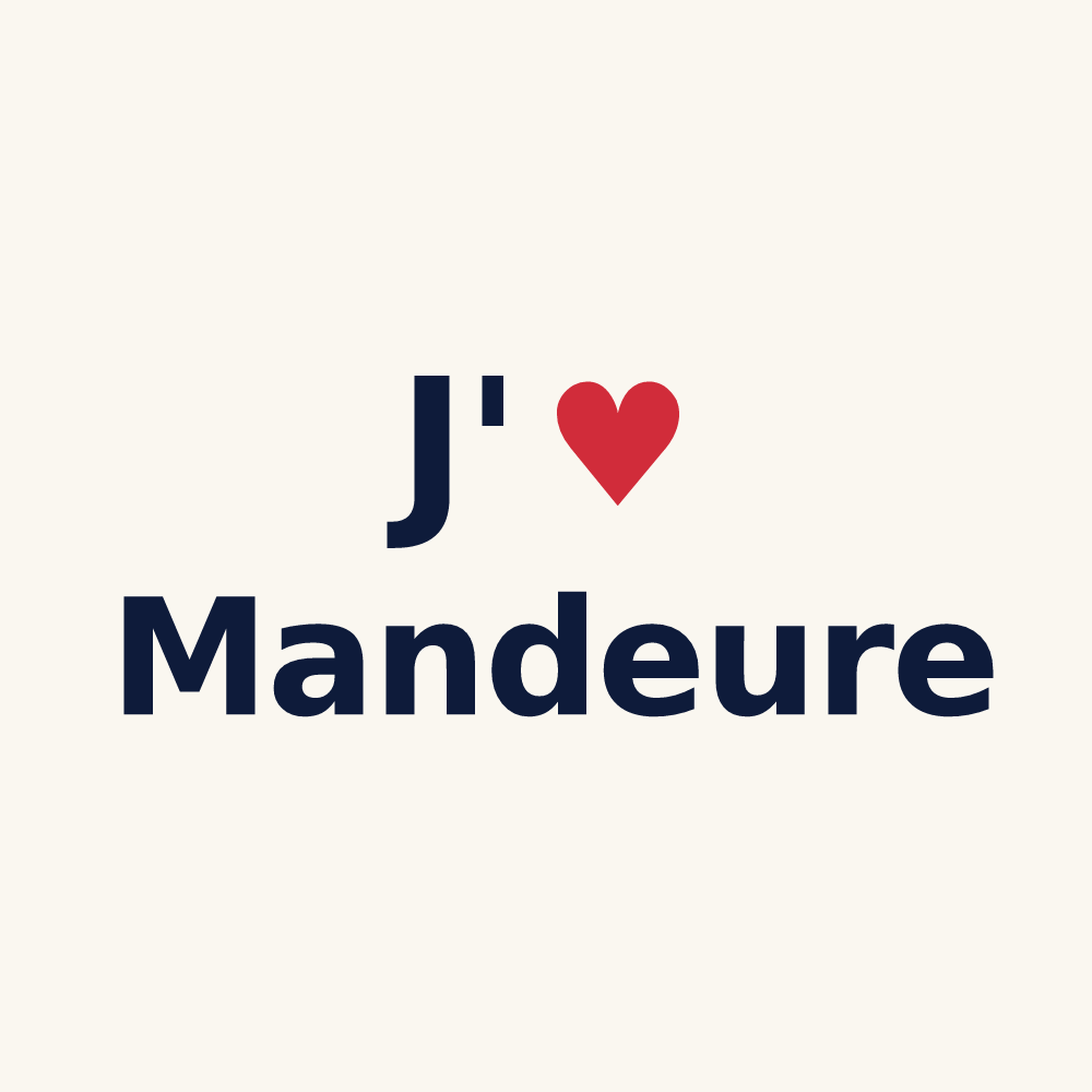 Tasse personnalisée Mandeure — design J'aime Mandeure