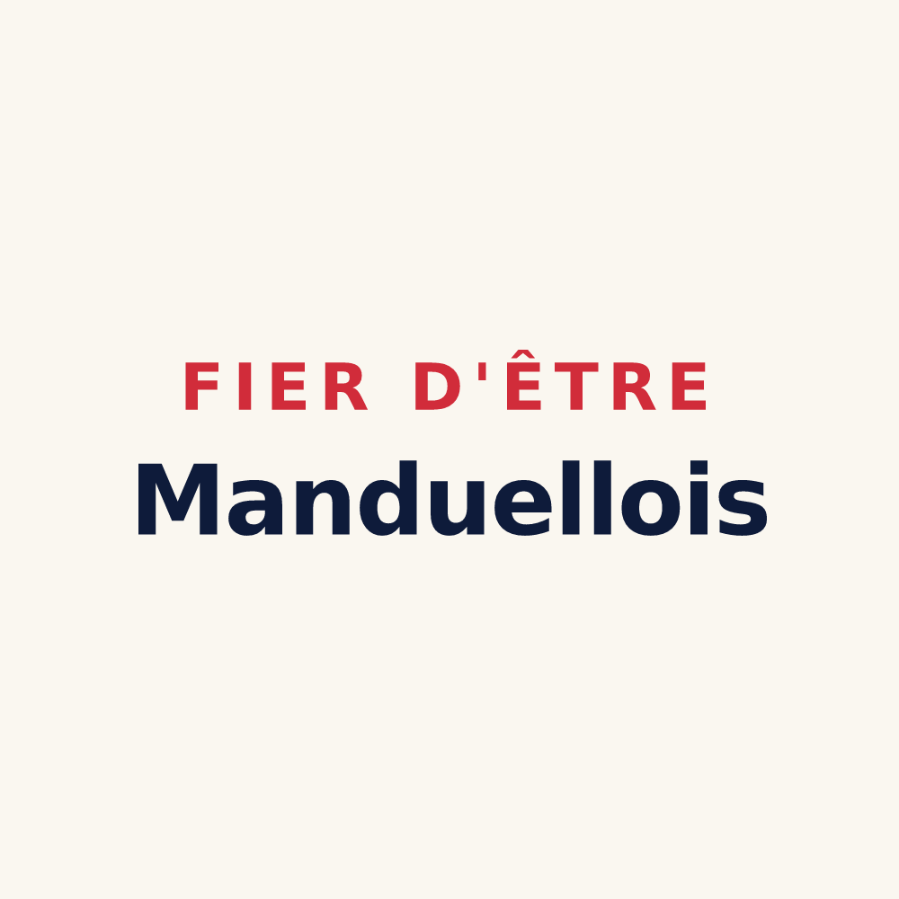 Tasse « Fier d'être Manduellois » — design pour Manduel