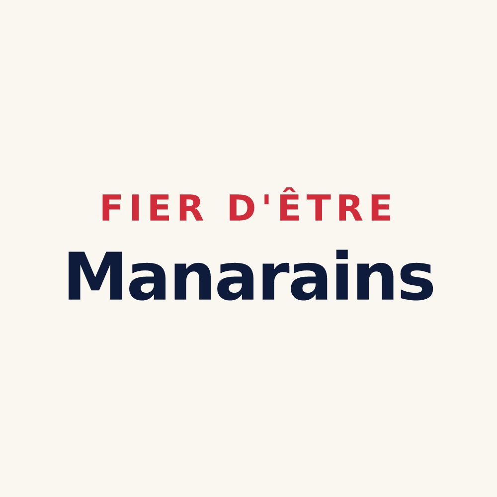 Tasse « Fier d'être Manarains » — design pour Mane