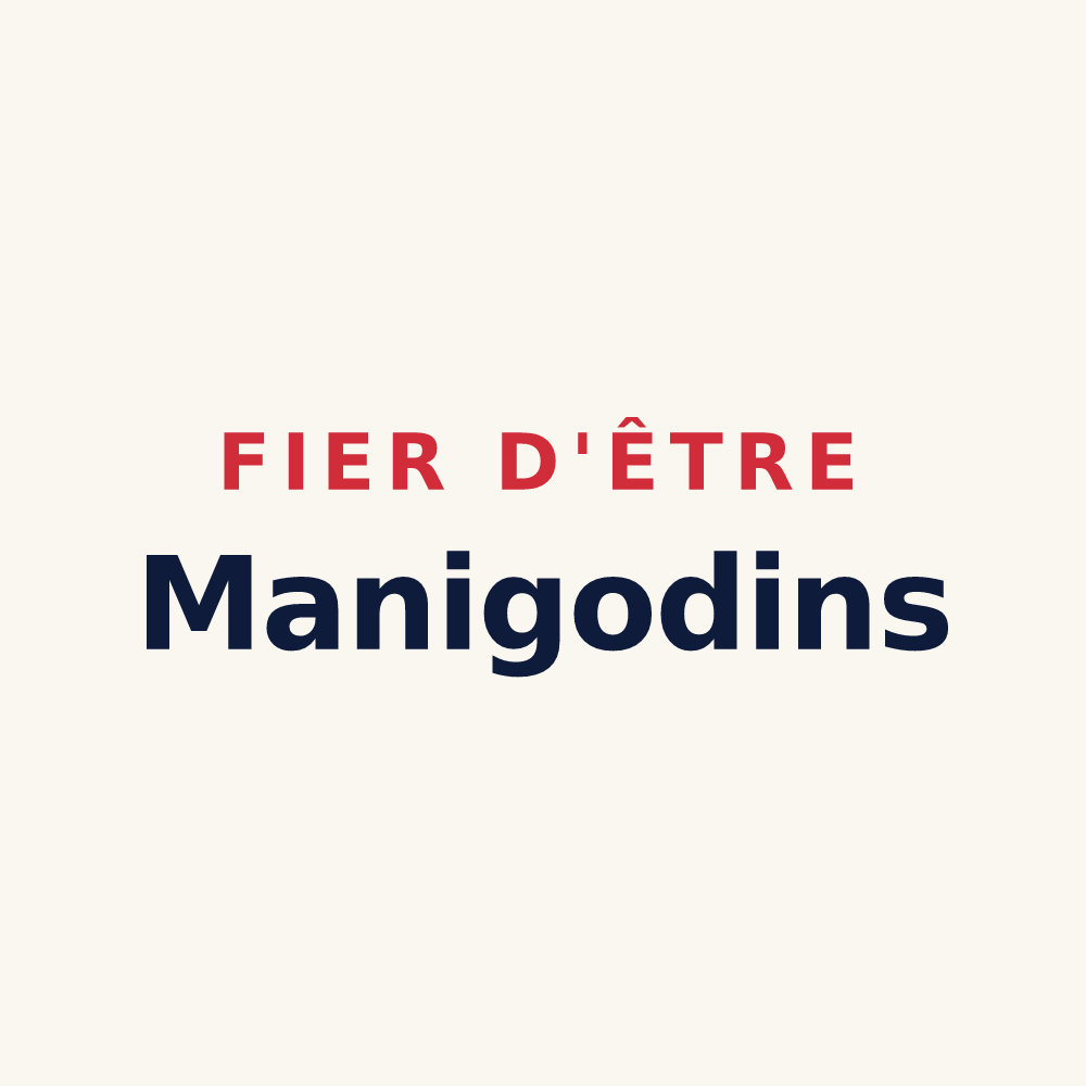 Tasse « Fier d'être Manigodins » — design pour Manigod