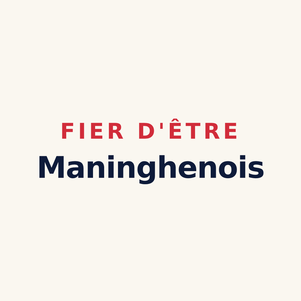 Tasse « Fier d'être Maninghenois » — design pour Maninghen-Henne