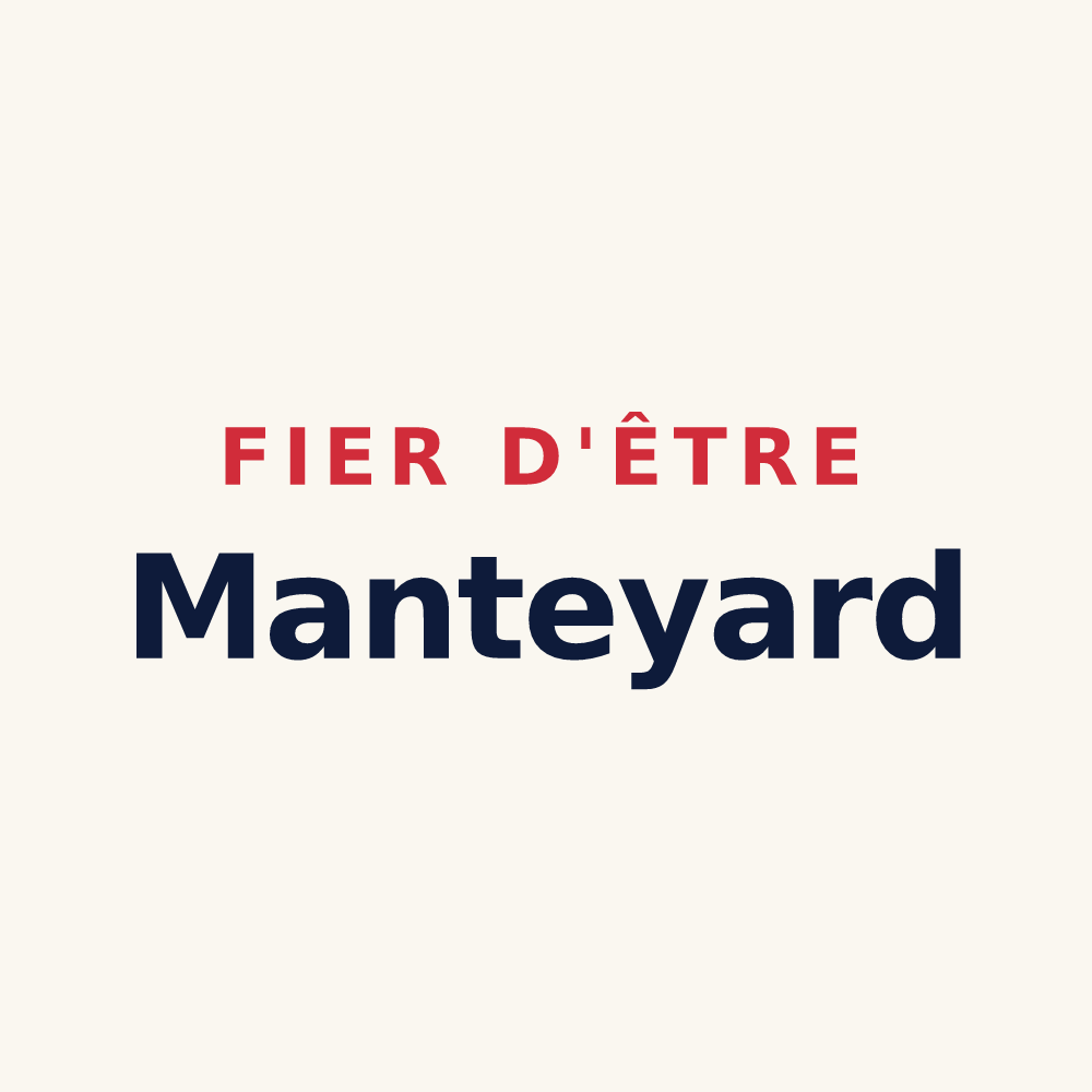 Tasse « Fier d'être Manteyard » — design pour Manteyer