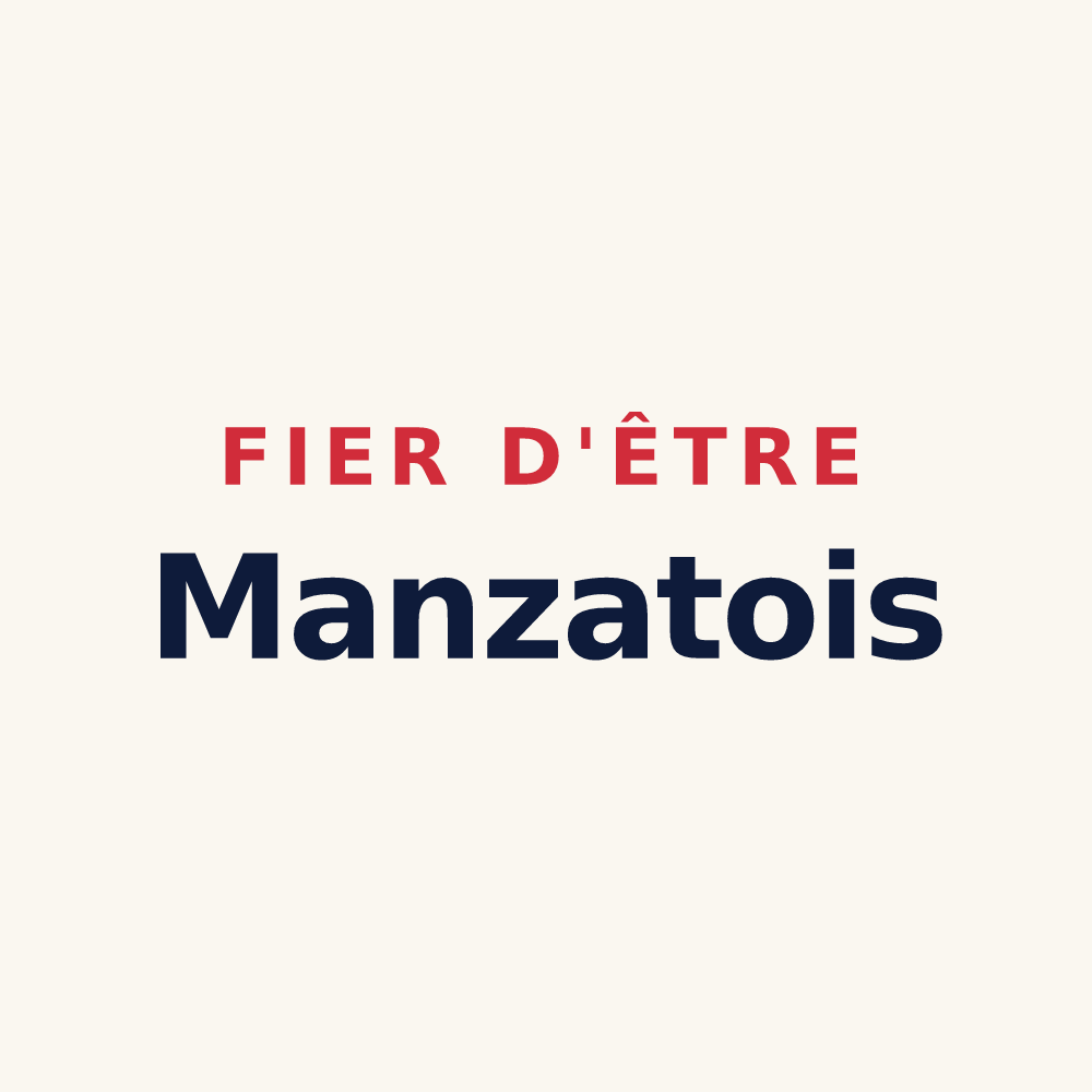 Tasse « Fier d'être Manzatois » — design pour Manzat