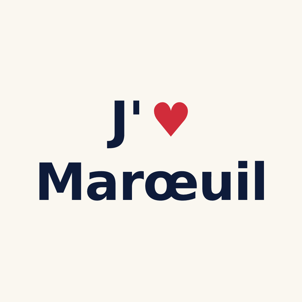 Tasse personnalisée Marœuil — design J'aime Marœuil